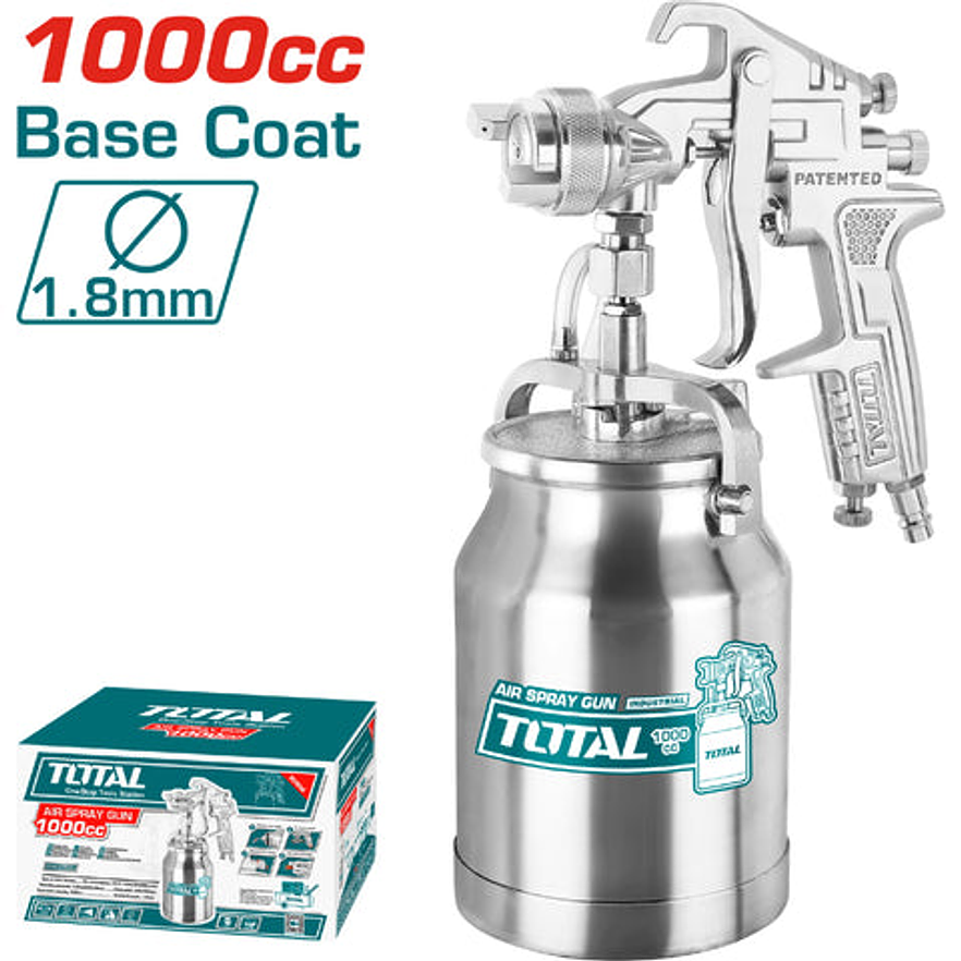Pistola Pintar 1000Cc Industrial Total Tat11002