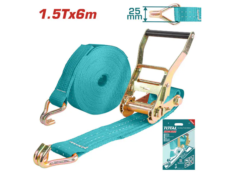 Cuerda Para Carga 1,5 Toneladas 6 Mts Total Thtrs2061 - Envío a todo Colombia | aztools.co