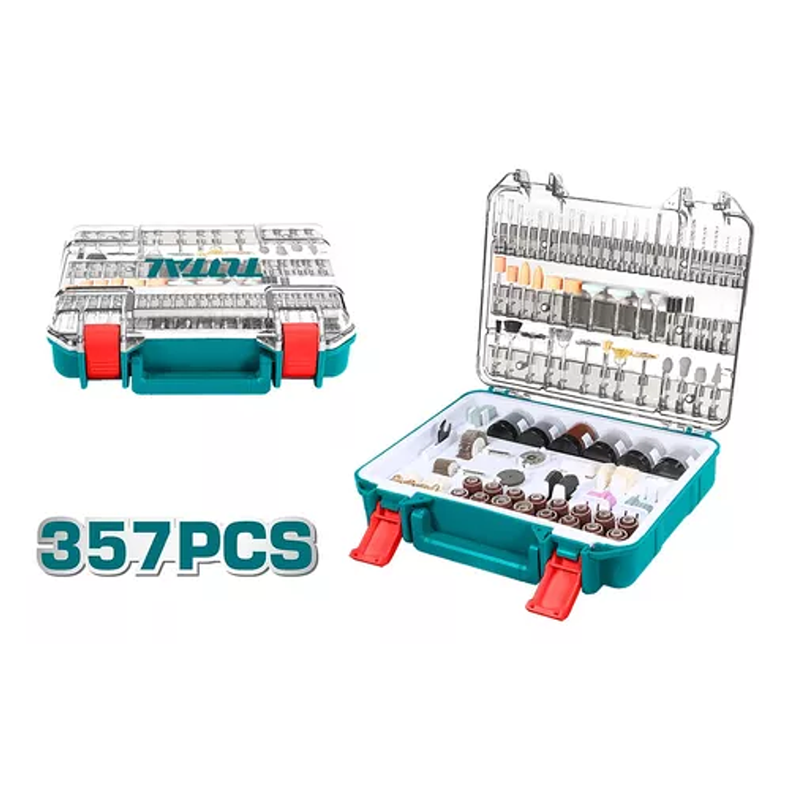 Accesorio Moto Tool Juego X 357 Piezas Total Tacsd13571