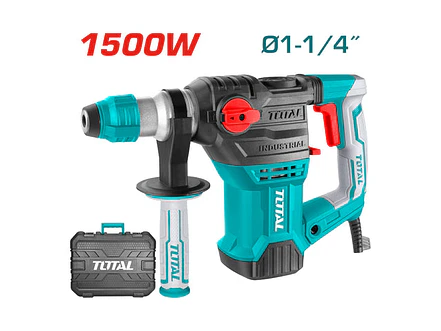 Rotomartillo Industrial SDS Plus 1500W TOTAL UTH1153226 5.5J + Accesorios - Envío a todo Colombia | aztools.co