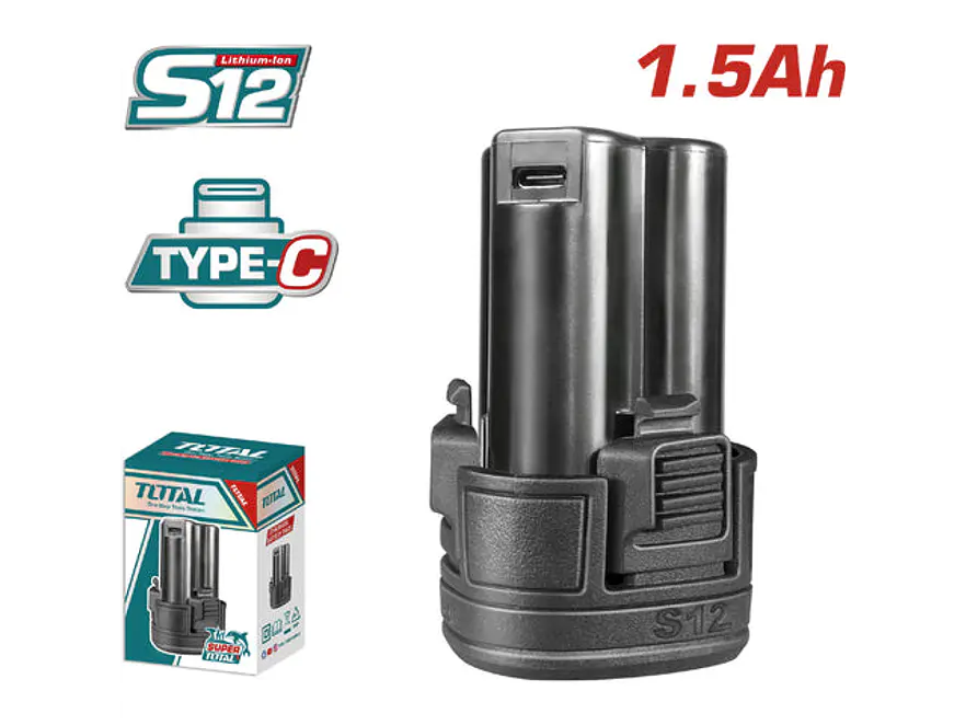 Bateria 12V Ion Lithium Super Total Tbli12153 - Envío a todo Colombia | aztools.co