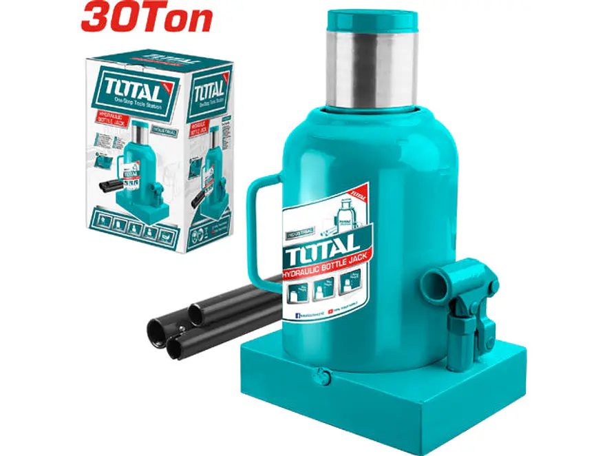 Gato Hidráulico de Botella Industrial TOTAL THT109302 30 Toneladas - Envío a todo Colombia | aztools.co