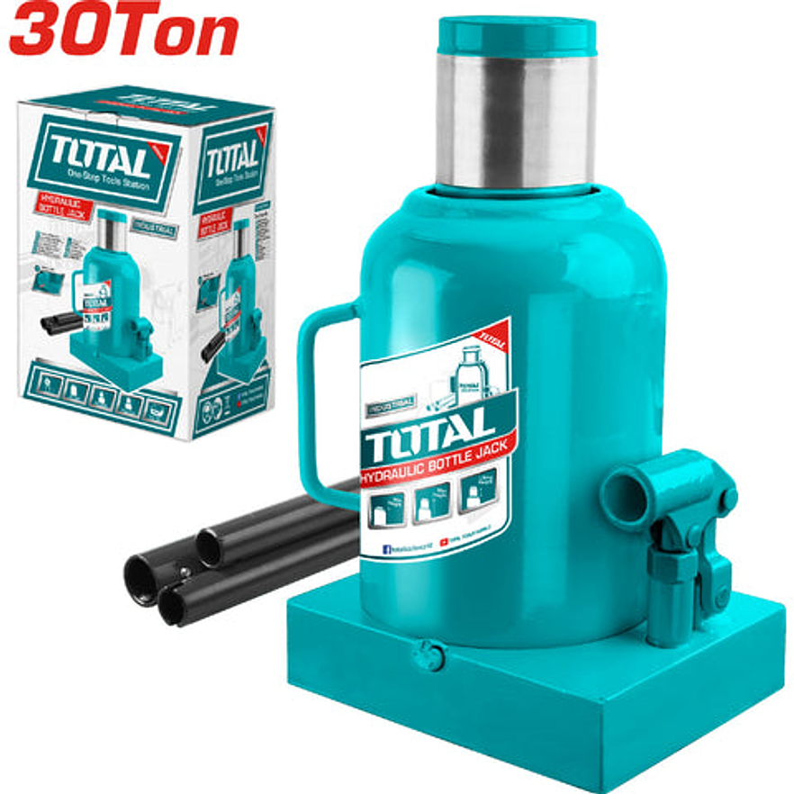 Gato Botella 30 Toneladas Industrial Total Tht109302