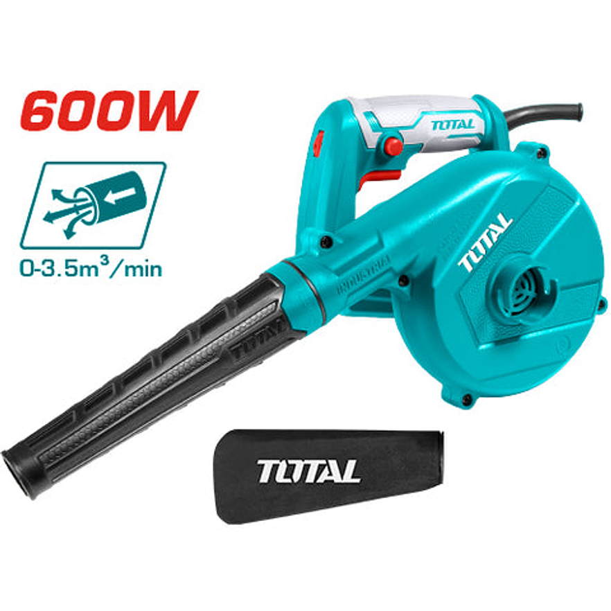 Pistola Sopladora 600W Industrial Total Utb2066