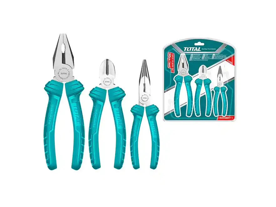 Juego De Alicates X 3 Pzs  Alicate 7 Corta Frio 6 Pinza 6 Total Tht1K0311 - Envío a todo Colombia | aztools.co