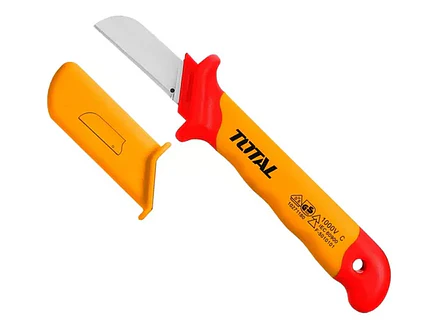 Cuchillo Pela Cable 180Mm Aislado Recto Industrial Total Thick1801 - Envío a todo Colombia | aztools.co