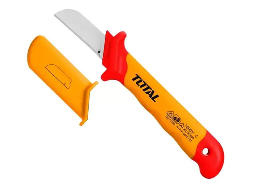 Cuchillo Pela Cable 180Mm Aislado Recto Industrial Total Thick1801 - Envío a todo Colombia | aztools.co