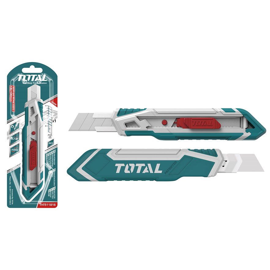 Bisturi 18X100Mm Plastico Total Tht511816