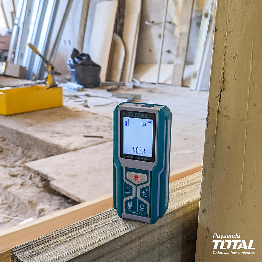 Medidor De Distancias Laser 60Mts Total Tmt56016 3