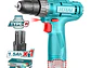 Taladro Atornillador 12V TOTAL TDLI12428 Industrial + Batería 1.5Ah (Sin Cargador) - Miniatura 1 | aztools.co