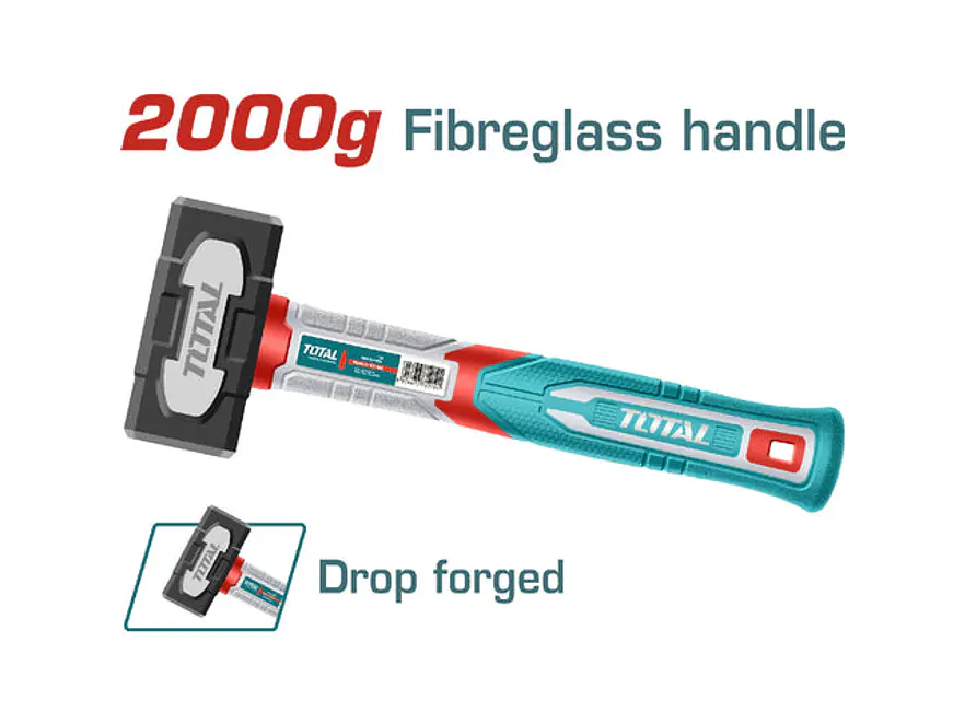 Porra 4.4Lb Hierro Mango Fibra De Vidrio Super Total Thsth62000 - Envío a todo Colombia | aztools.co