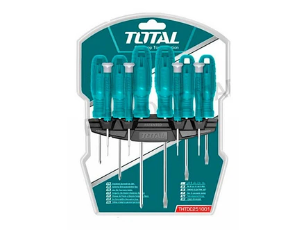 Destornillador Cromo Vanadium Juego X 10 Pzs Super Select Total Thtdc251001 - Envío a todo Colombia | aztools.co
