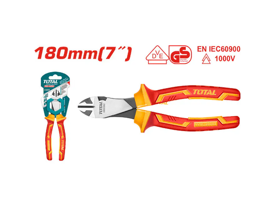 Cortafrio Aislado 7 Industrial Amarillo Rojo 1000V Total Thtip2571 - Envío a todo Colombia | aztools.co