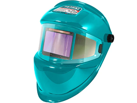 Careta para Soldar Industrial TOTAL TSP9103 Nylon Verde Fotosensible - Envío a todo Colombia | aztools.co
