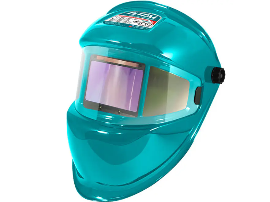 Careta para Soldar Industrial TOTAL TSP9103 Nylon Verde Fotosensible - Envío a todo Colombia | aztools.co