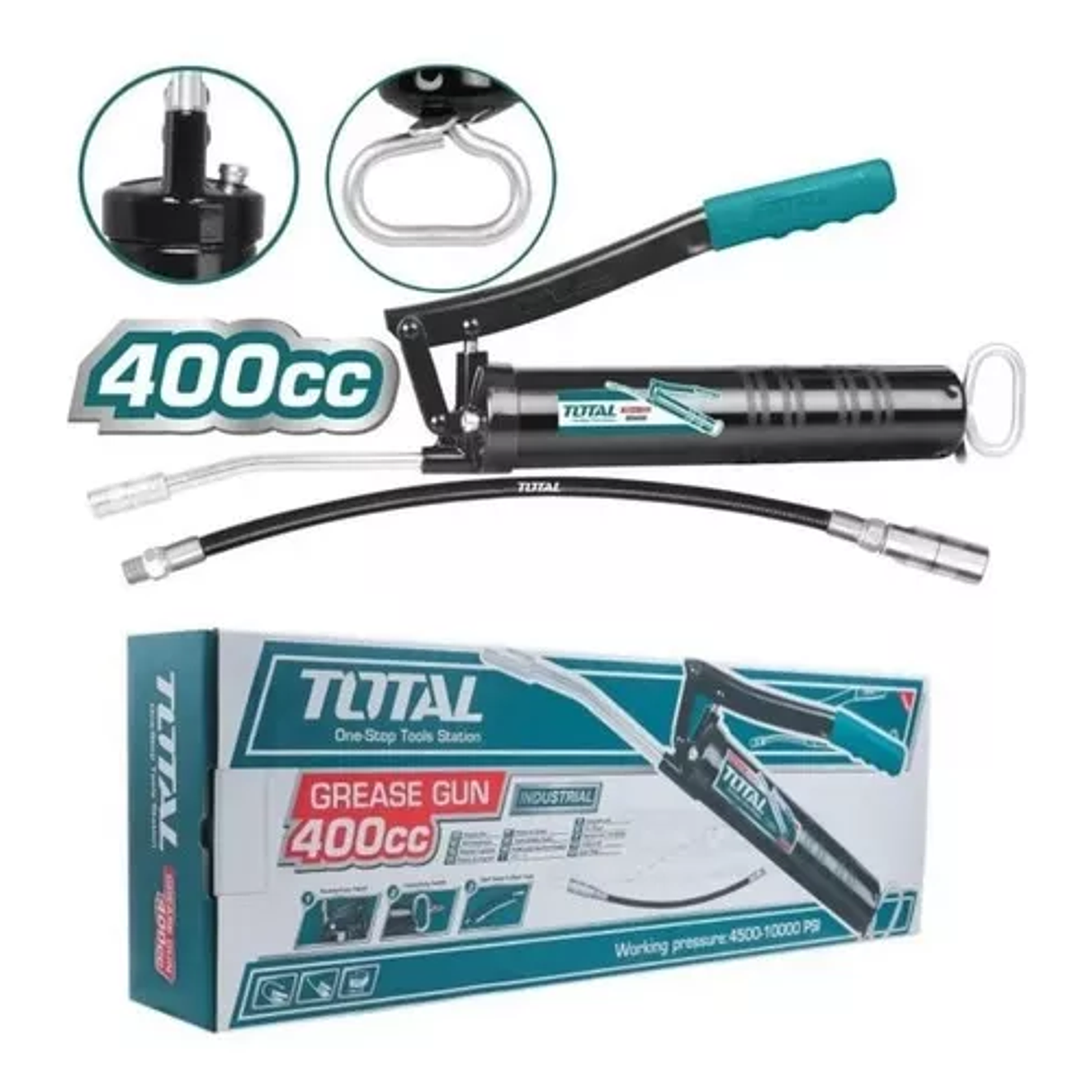 Engrasadora Manual 400 Cc Industrial Total Tht111051