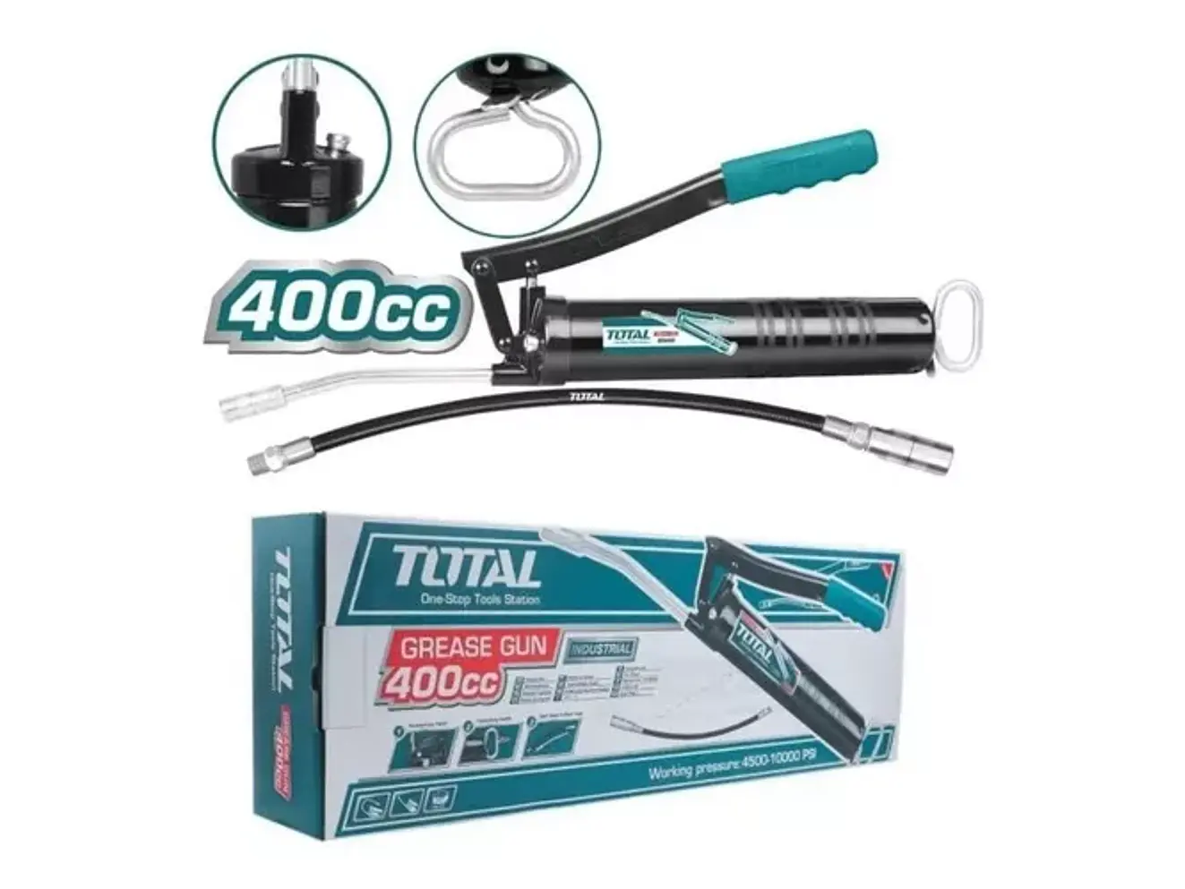 Engrasadora Manual 400 Cc Industrial Total Tht111051 - Envío a todo Colombia | aztools.co