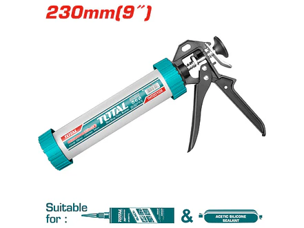 Pistola Calafateo 9 Industrial Tubo Aluminio Total Tht20109 - Envío a todo Colombia | aztools.co