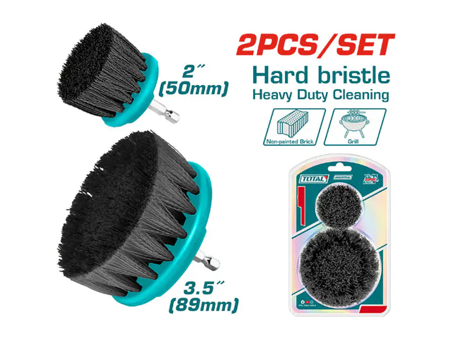 Set De Cepillo Para Taladro 3,5