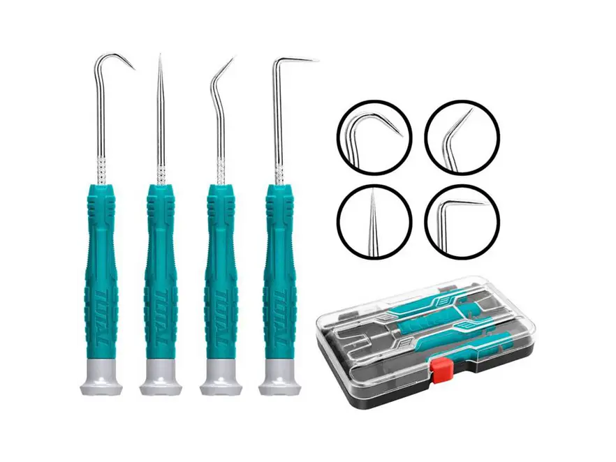 Juego De Puntas Extractor De Oring 4 Pzs Total Tphsk0401 - Envío a todo Colombia | aztools.co