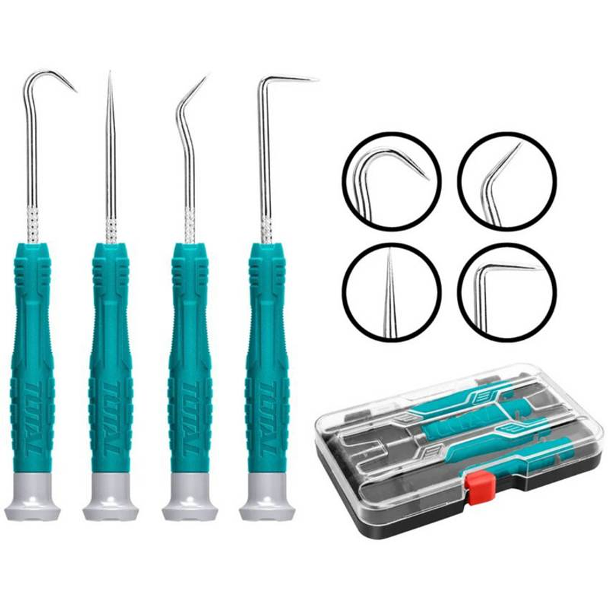 Juego De Puntas Extractor De Oring 4 Pzs Total Tphsk0401