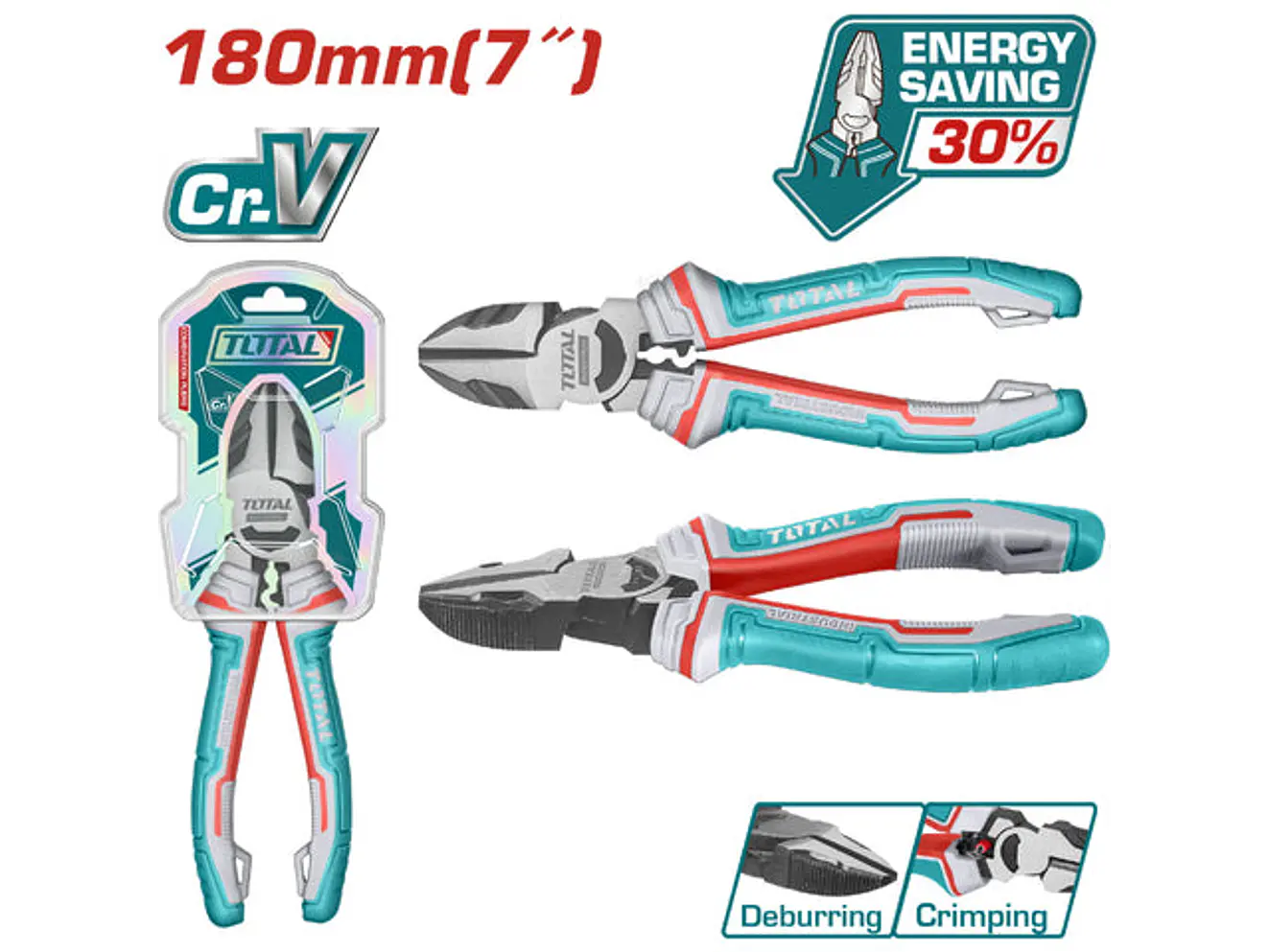 Cortafrio 7 Industrial Cromo Vanadium Total Tht230706S - Envío a todo Colombia | aztools.co