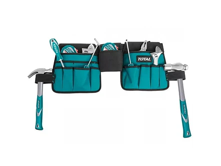 Porta Herramienta De 14 Bolsillos Capacidad Maxima 10Kg Total Tht16P2031 - Foto 1 | aztools.co