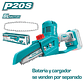 Sierra mini inalambrica 6 20V Industrial  Total TGSLI2068, Bateria y cargador No Incluido  - Miniatura 1