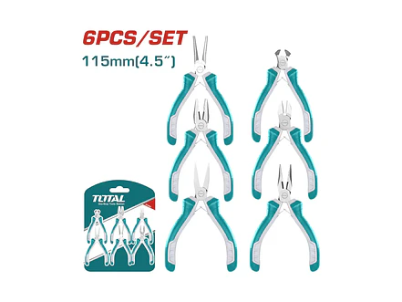 Juego De Alicates 4.5 X 6Pzs Total Super Select Tht1K0511 - Envío a todo Colombia | aztools.co