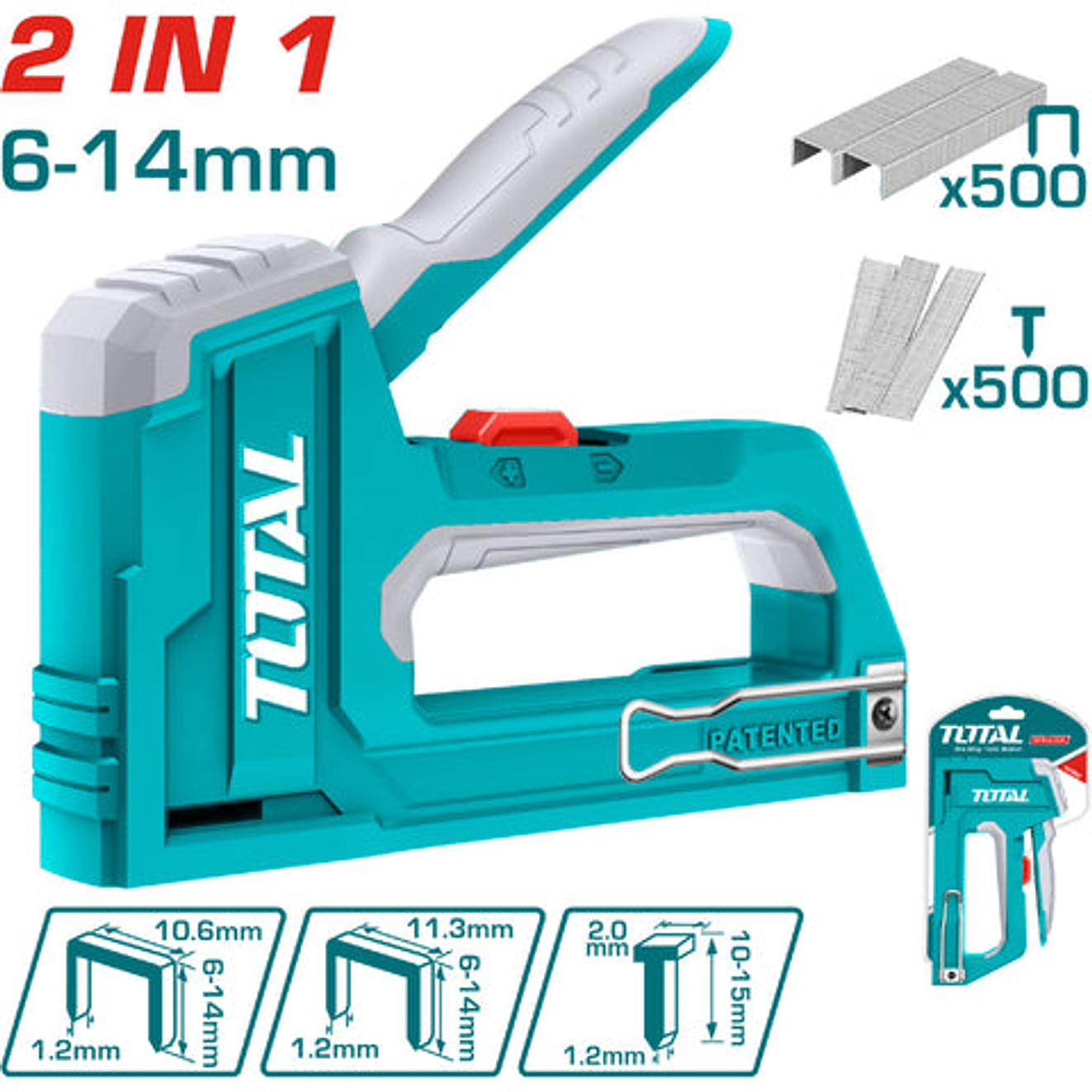 Grapadora Tapicera 2 En 1 Super Select Total Tht31146