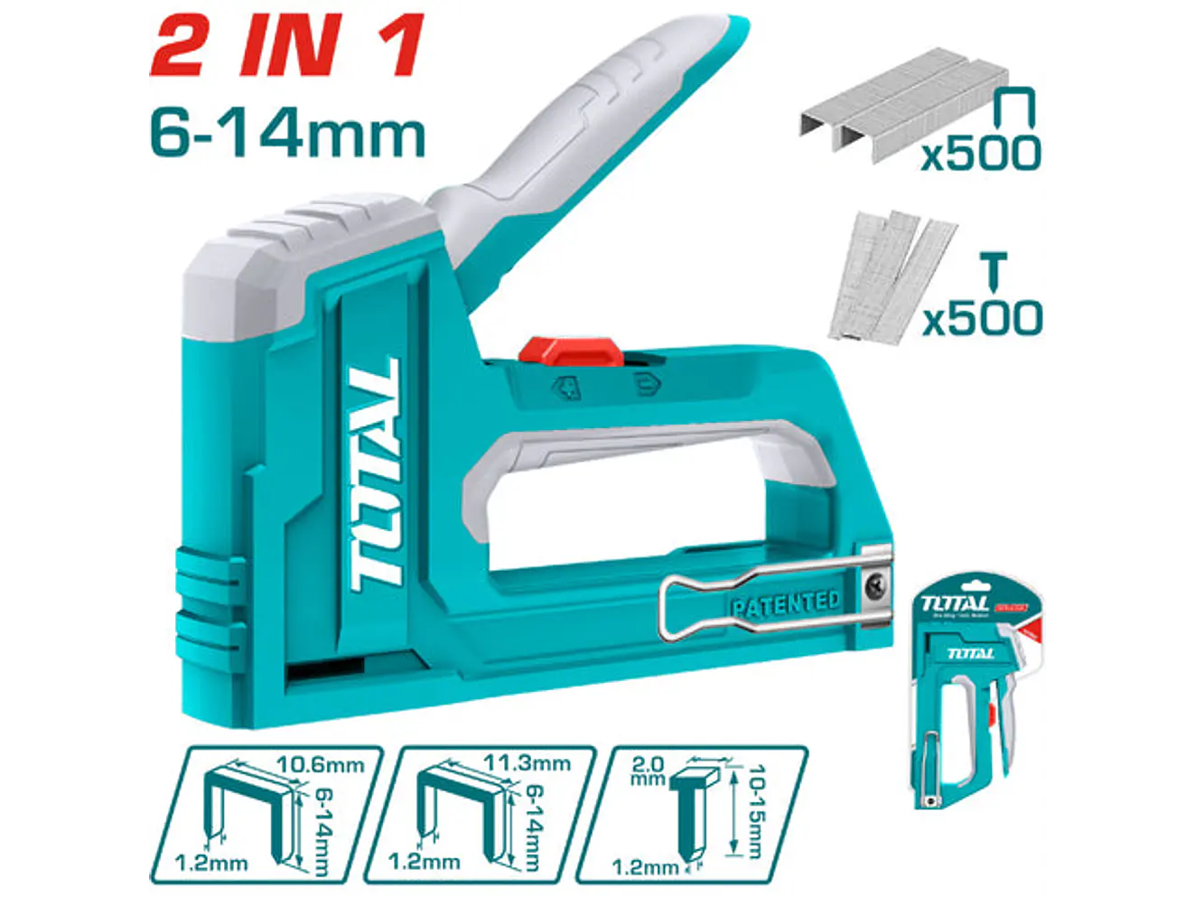 Grapadora Tapicera 2 En 1 Super Select Total Tht31146 - Envío a todo Colombia | aztools.co