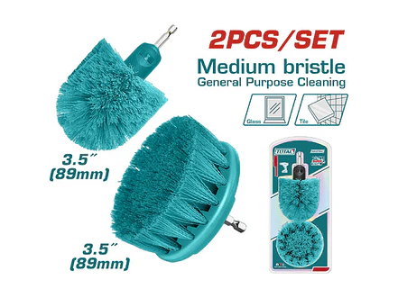 Set De Cepillo Para Taladro 3,5