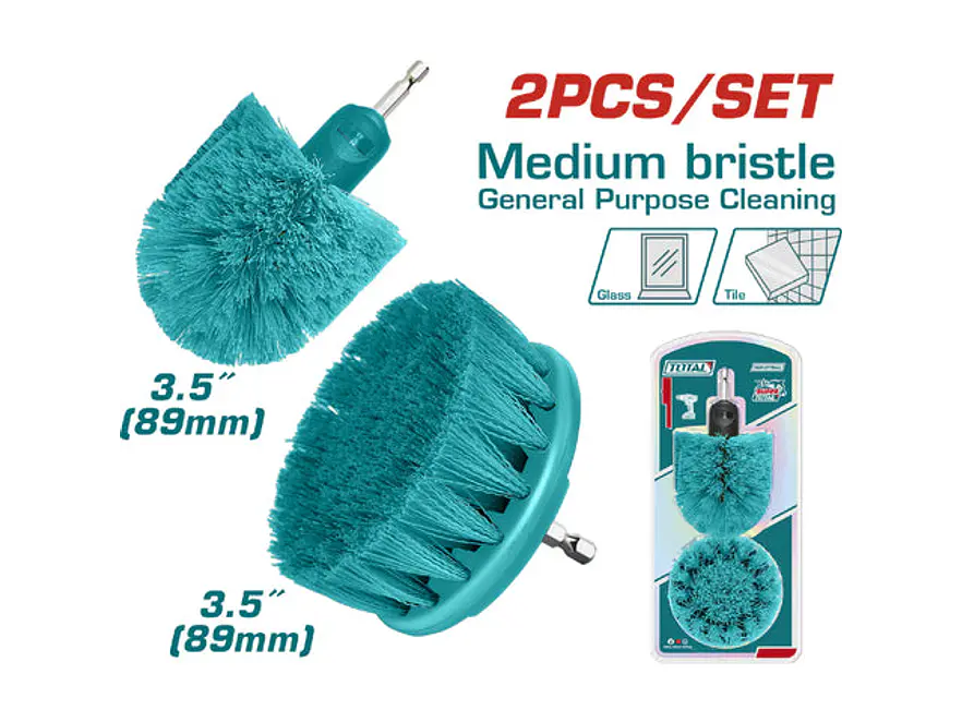 Set De Cepillo Para Taladro 3,5