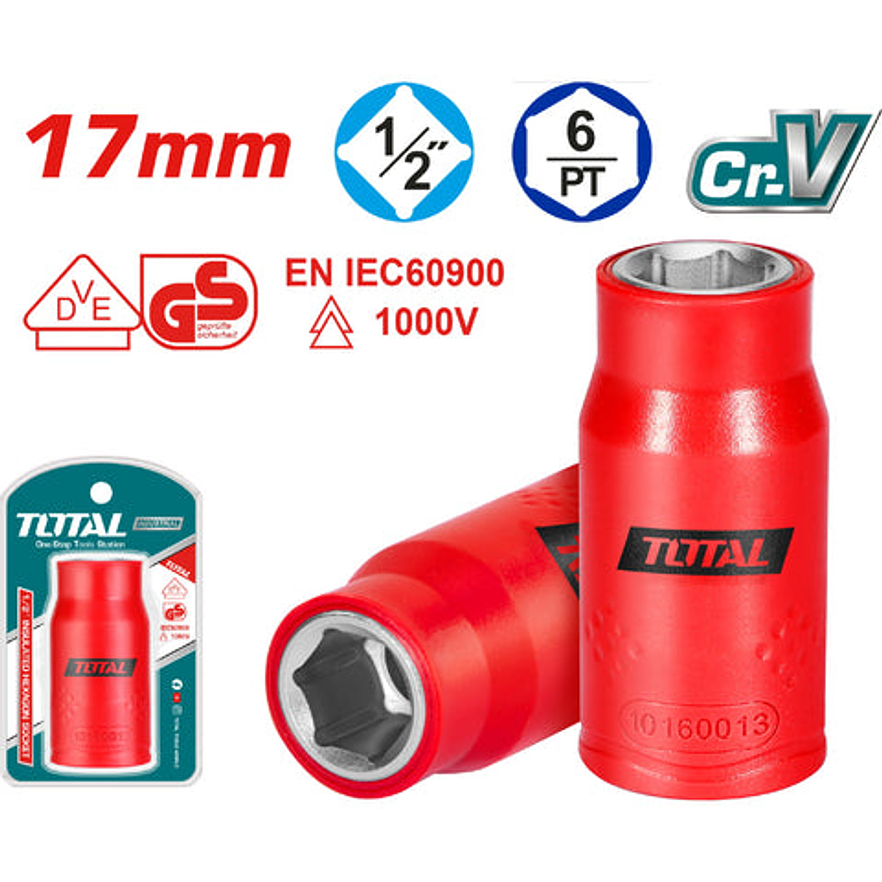Copa 1/2 17Mm Aislada Industrial Total Thihast12171