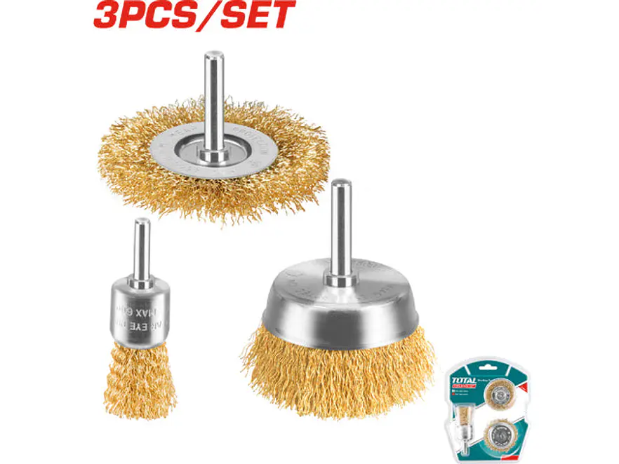 Sets De Grata Taladro X 3Pcs Total Tac310031 - Envío a todo Colombia | aztools.co