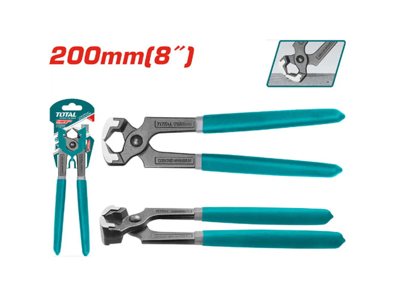 Tenaza 8 Industrial Cromo Vanadium Total Tht290801 - Envío a todo Colombia | aztools.co