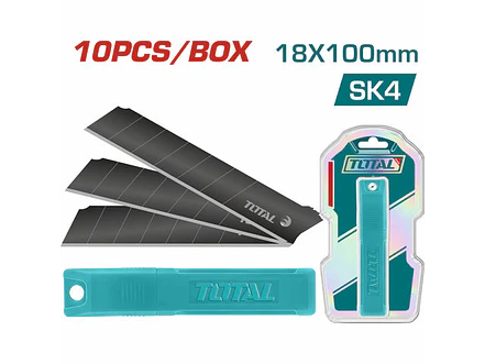 Bisturi 18X100Mm Caucho Con 3 Repuestos Total Tht511836 - Envío a todo Colombia | aztools.co