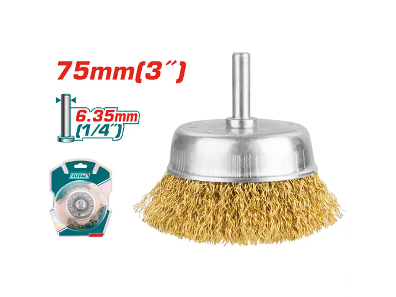 Grata Taladro 75Mm Con Bastago Para Taladro Total Tac33031 - Envío a todo Colombia | aztools.co