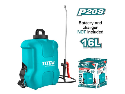 Fumigadora Inalámbrica de Mochila TOTAL TSPLI2001 20V 16 Litros (Sin Batería) - Envío a todo Colombia | aztools.co