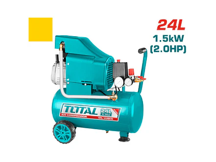 Compresor de Aire TOTAL UTC220246 24L 2.0 HP (116 PSI, 110V) - Envío a todo Colombia | aztools.co
