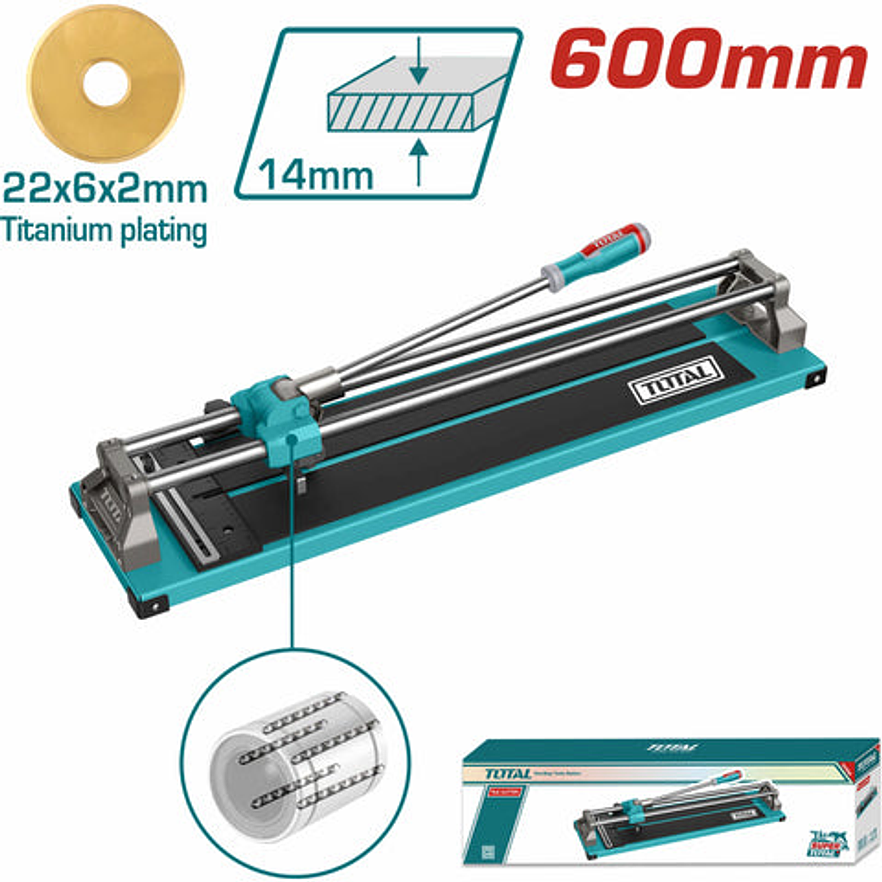 Cortabaldosa - Porcelanato 600 Mm Industrial Super Total Tht576002