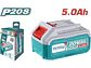 Batería 20V 5.0Ah Ion Litio TOTAL TFBLI20531 Plataforma P20S - Miniatura 1 | aztools.co