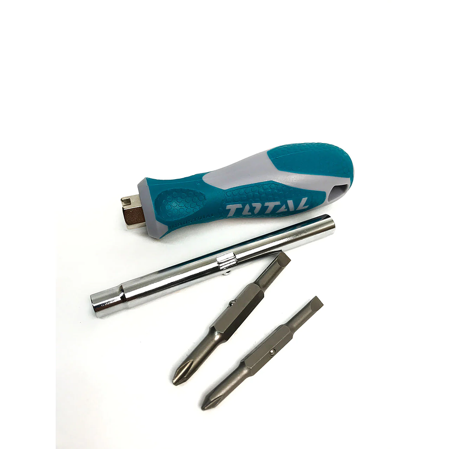 Destornillador 6 En 1 Imantado Total Tht2506076