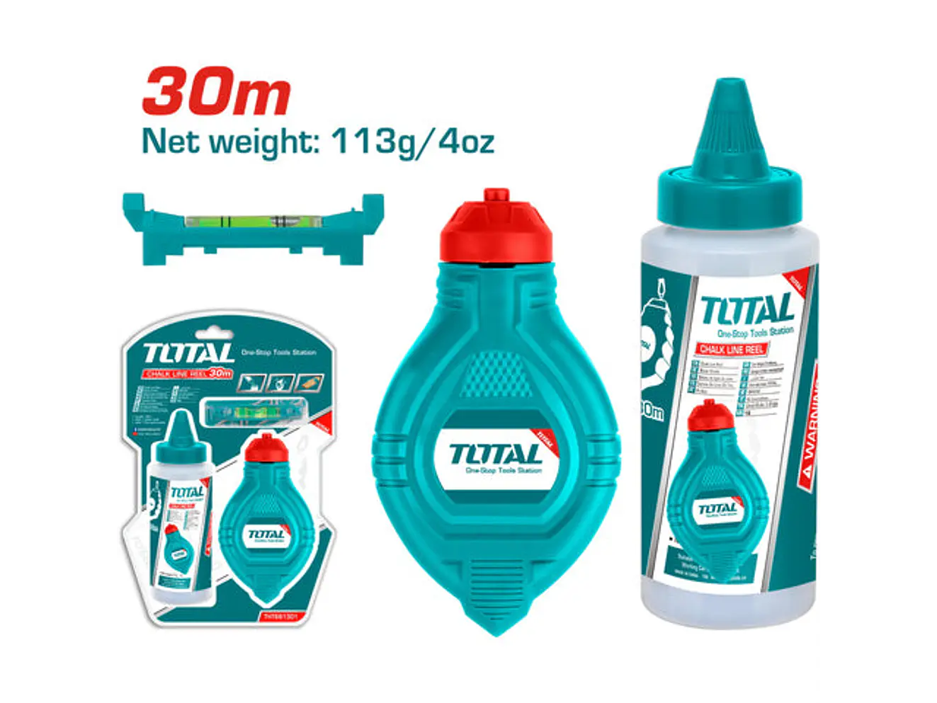 Zimbra 30 Mts Con Mineral Y Nivel Total Tht661301 - Envío a todo Colombia | aztools.co