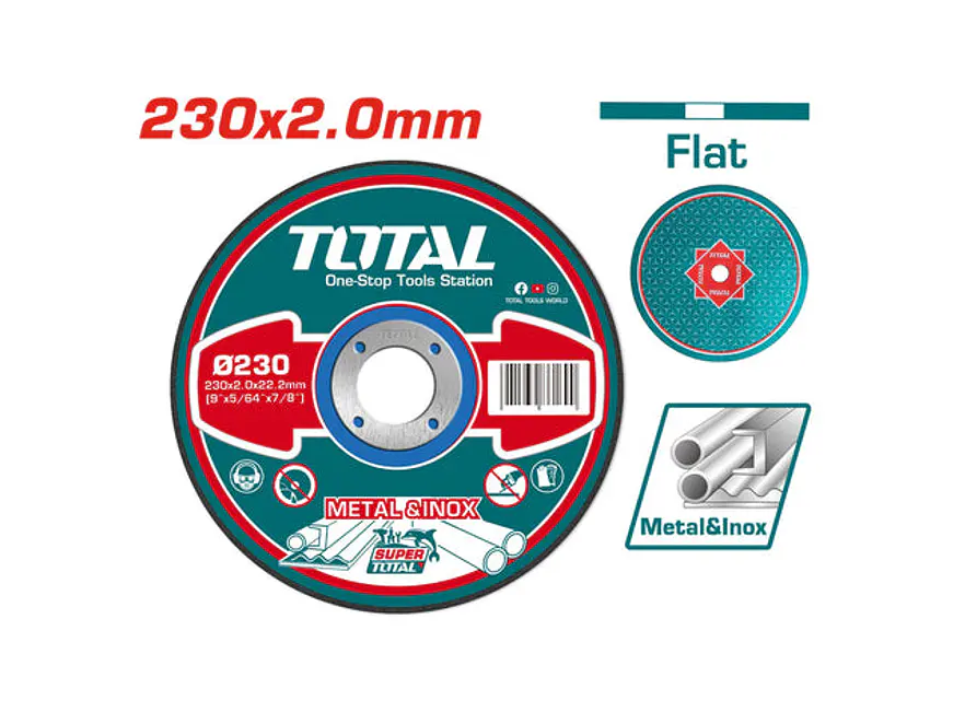 Disco Corte Metal/Acero Inoxidable 9