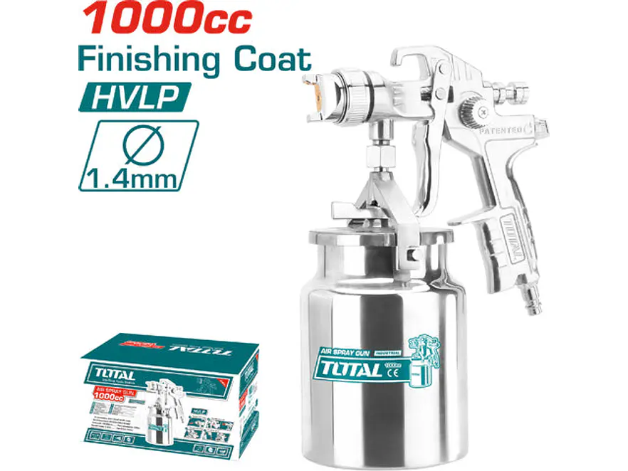 Pistola Pintar 1000Cc Industrial Usado Para Acabado Final Total Tat11004 - Envío a todo Colombia | aztools.co