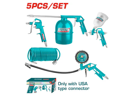 Kit De Herramientas Neumatica Super Select X 5 Piezas Total Tatk053-1 - Envío a todo Colombia | aztools.co