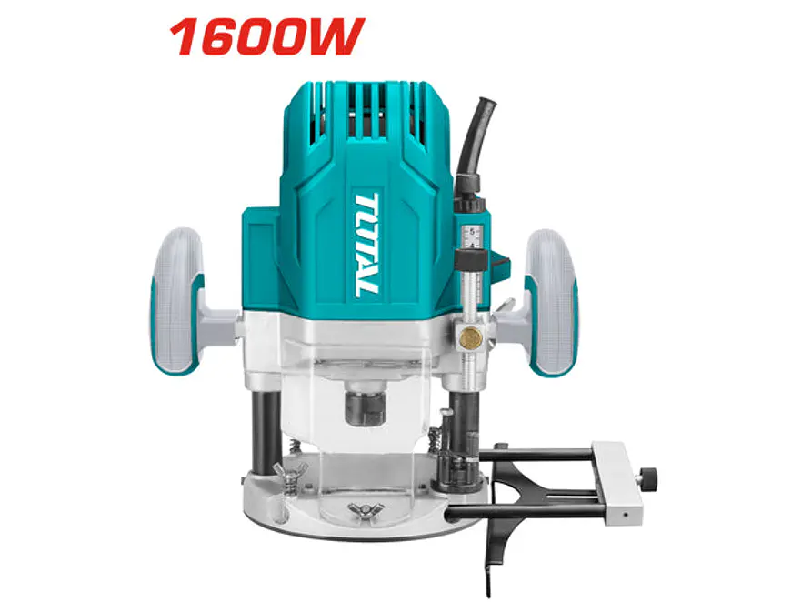 Ruteadora Industrial Super TOTAL UTR111216 1600W Collet 1/4