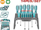 Juego de Destornilladores 14 Pzs Cromo Vanadio TOTAL THT250614 - Miniatura 2 | aztools.co
