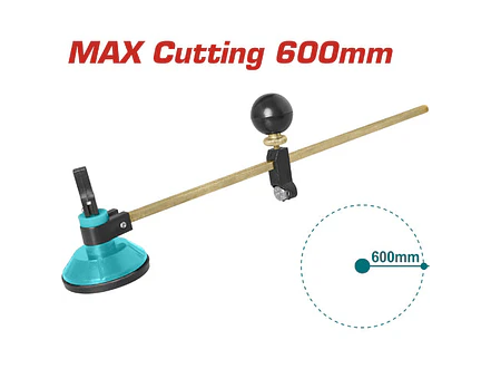 Corta Vidrio Circular Con Chupa 30Cm De Diametro Total Tgct16001 - Envío a todo Colombia | aztools.co